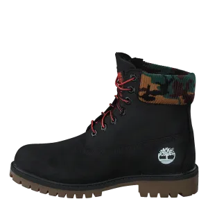 6" Prem Rubber Cup Boot Black