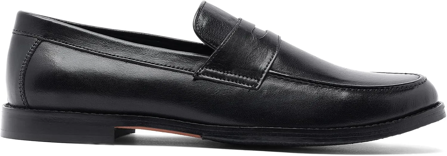 Anthony Veer Sherman Penny Loafers for Men | Blake Stitch Construction | Ortholite? Cushioned Footbed