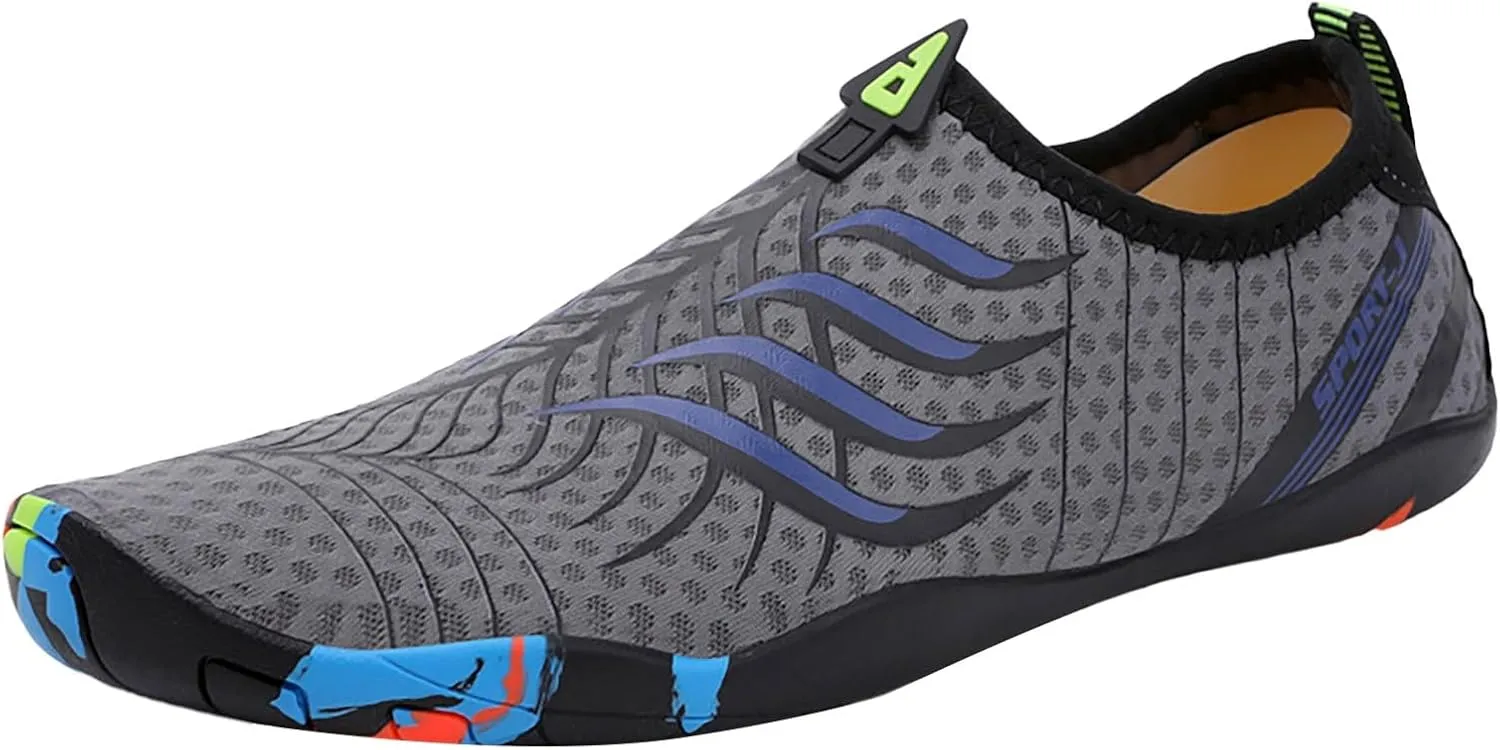 Aqua Shoes for Women Men Quick Dry Barefoot Beach Swim Pool Surf Yoga Hiking Kayaking Lightweight Non Slip Water Sports Breathable