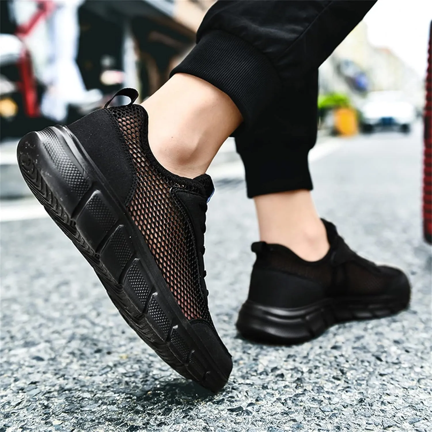 Arch Support Sports Shoes for Men Portable Non Slip Fitness Workout Shoe Lightweight Non Slip Sneakers for Men