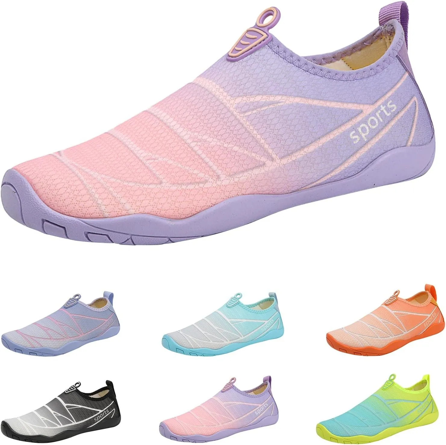 Barefoot Water Shoes for Women Men Quick-Dry Aqua Socks for Swiming Beach Travel Pool Surfing Yoga Travel Non Slip Walking Shoes