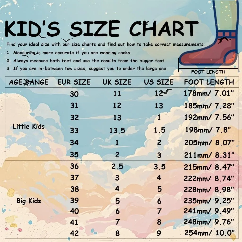 Boys and Girls Canvas Roller Skates Shoes, Outdoor Detachable 2 in 1 Kids Shoes