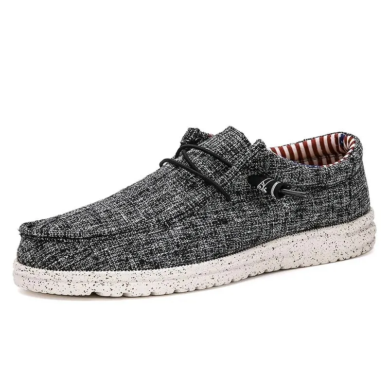 Casual Loafers med snörning för män