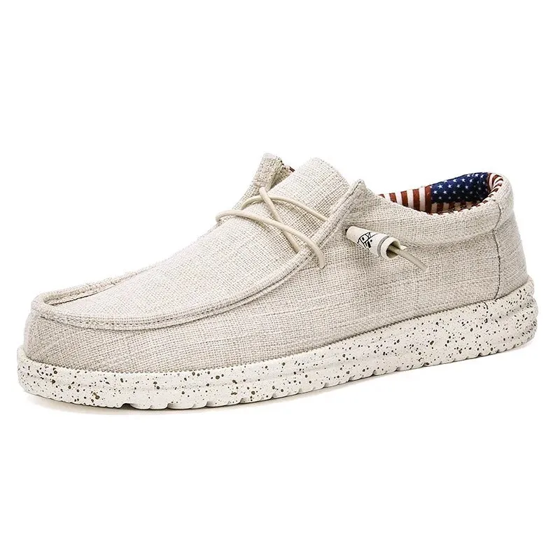 Casual Loafers med snörning för män