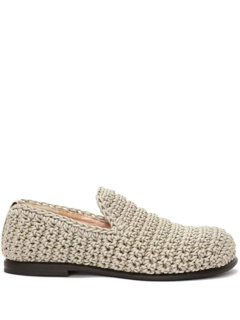 crochet moccasin loafers