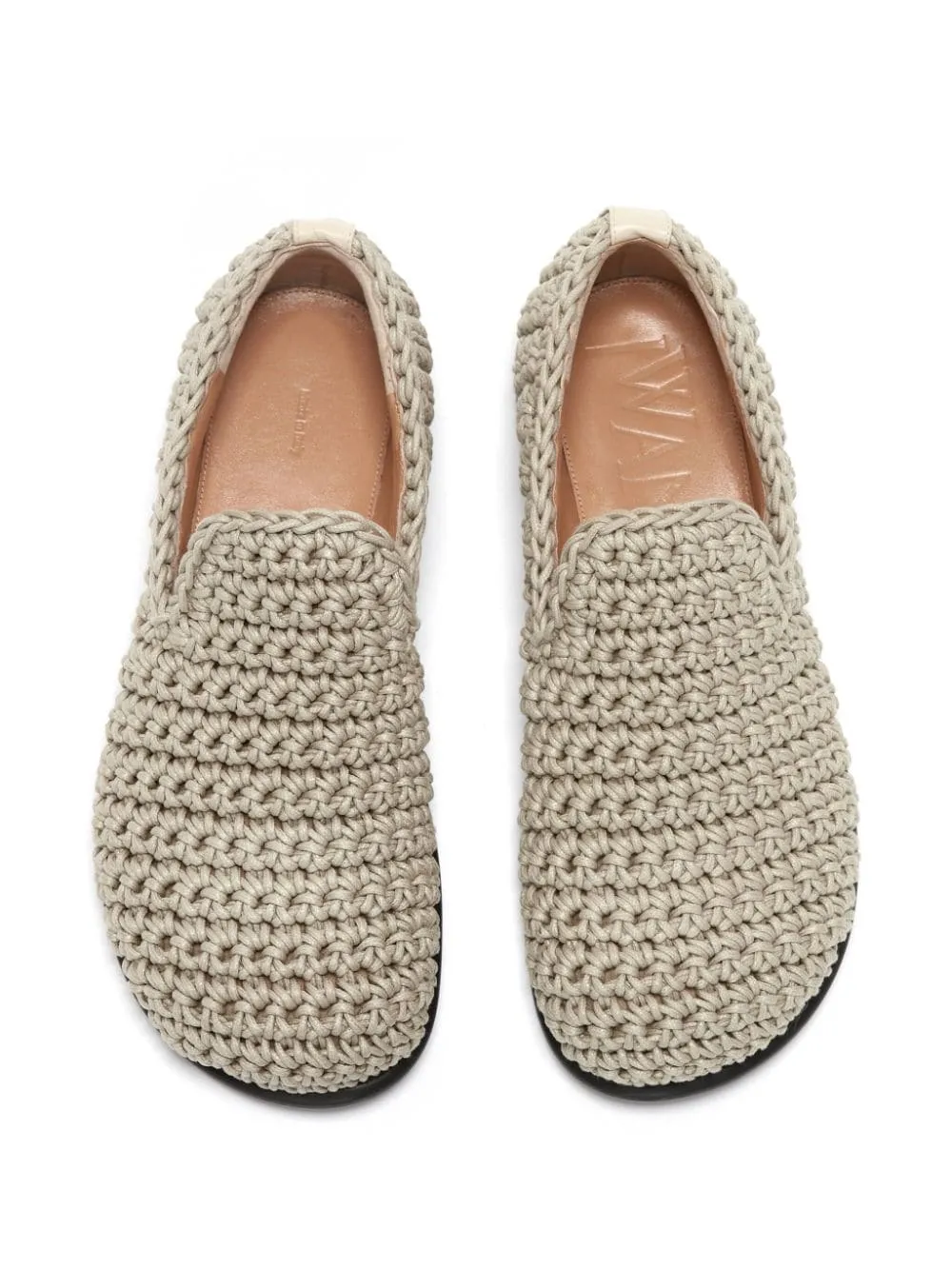 crochet moccasin loafers
