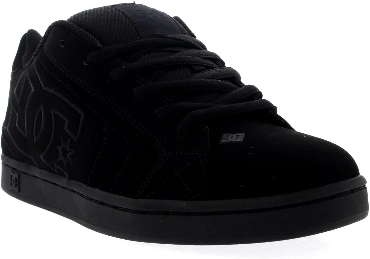 DC Men's Net Low Top Lace Up Casual Skate Shoe Sneaker