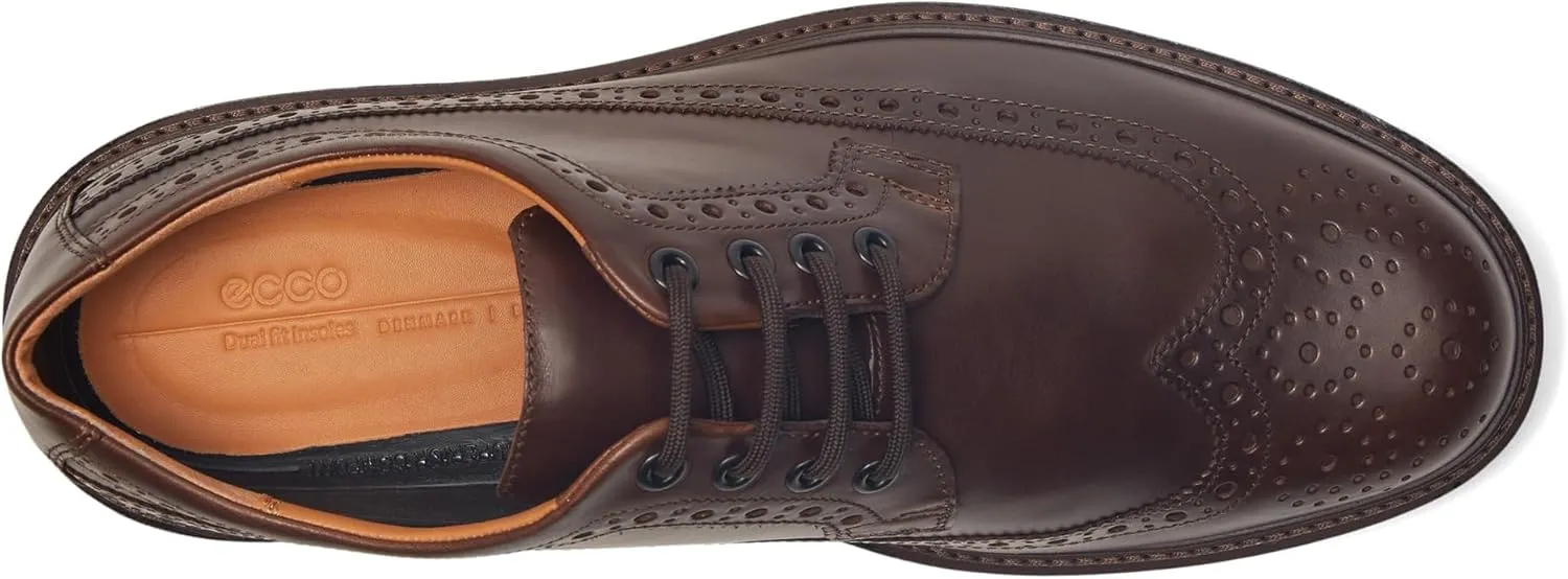 ECCO Men's Oslo Wing Tip Oxford