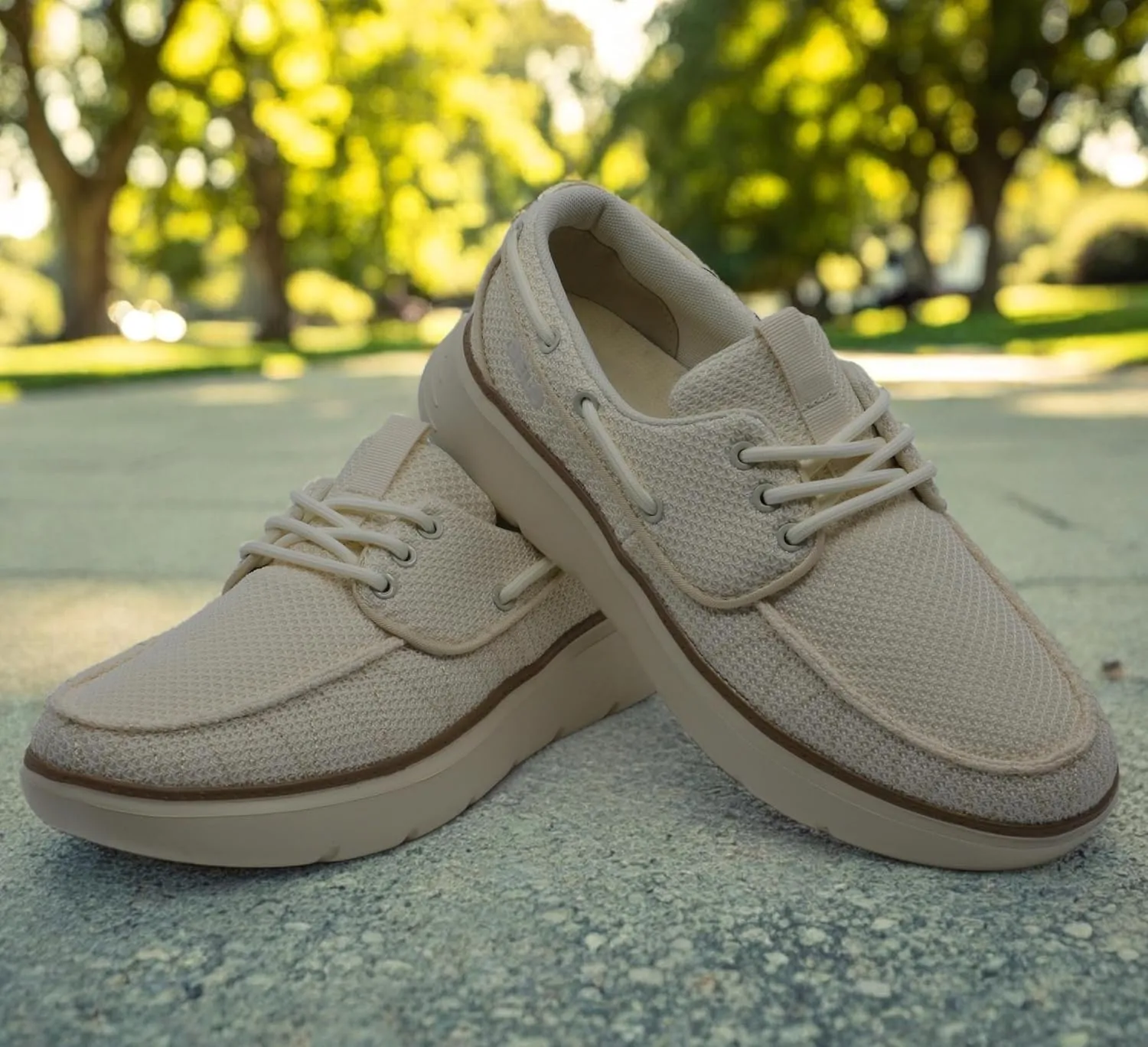 ECO Friendly Boat Shoe, Lightweight, Breathable Mens Casual Footwear
