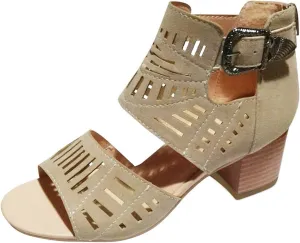 Eduavar Summer Sandals for Women, Sandals Women Wedge Casual Summer Breathable Heel Sandals Boots with Ankle Strap