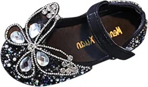 Fashion Spring and Summer Children Dance Shoes Girls Dress Performance Princess Shoes Pearl Toddler Girls High Heels