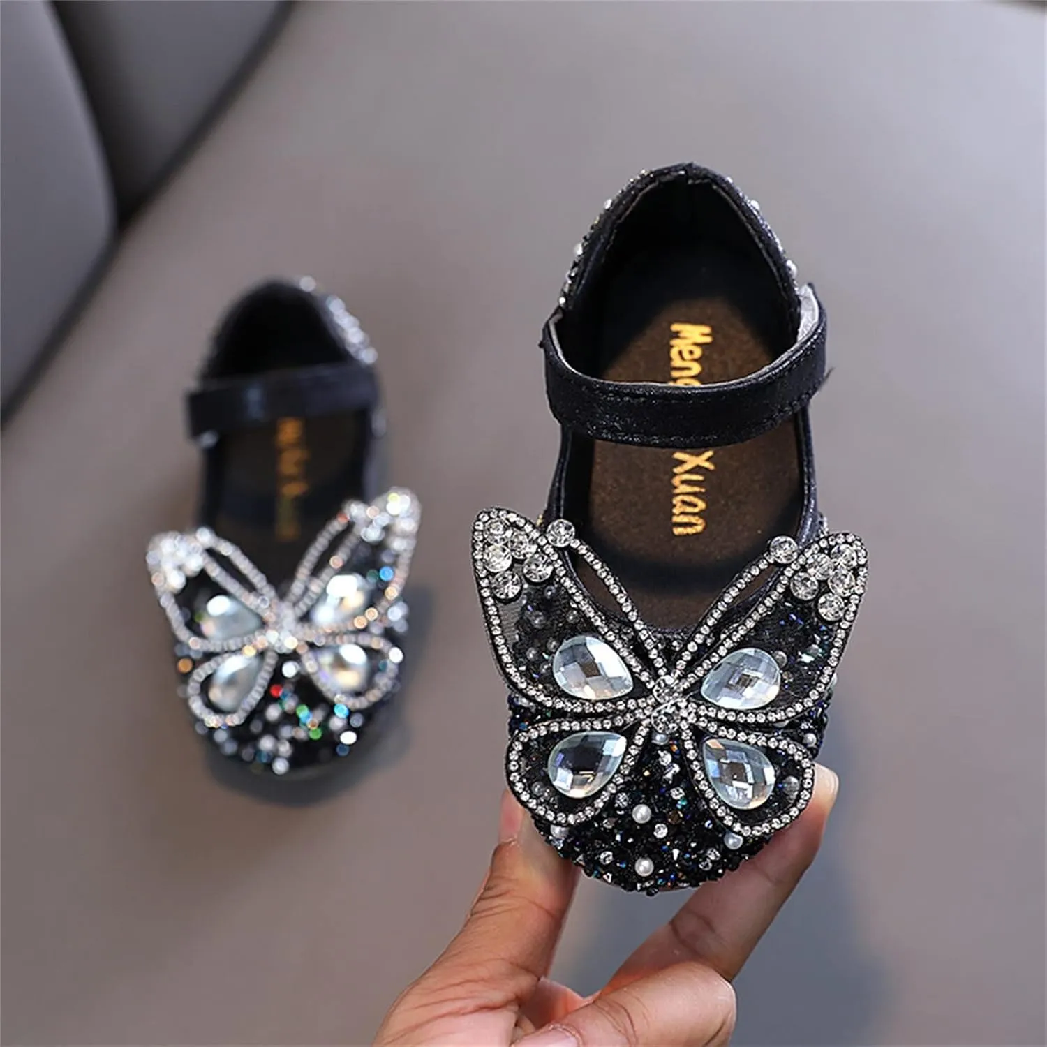 Fashion Spring and Summer Children Dance Shoes Girls Dress Performance Princess Shoes Pearl Toddler Girls High Heels