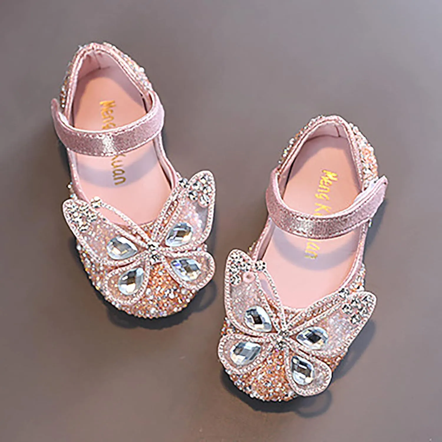Fashion Spring and Summer Children Dance Shoes Girls Dress Performance Princess Shoes Pearl Toddler Girls High Heels