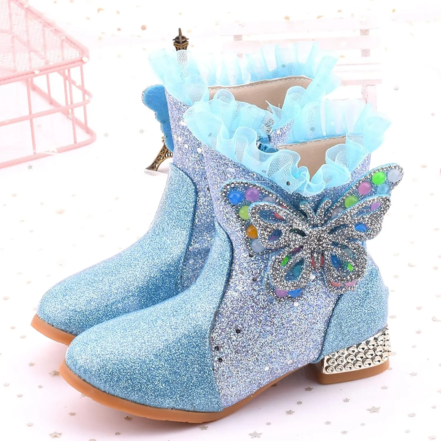 Girls Booties Kid Shoes Short Boots Girls Princess Boots Children Boots Princess Shoes Boots for Girls Big Kids