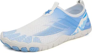 Hike Barefoot Shoes for Women Breathable Non-Slip Athletic Footwear Quick Dry Comfortable Wide Toe Grounding Shoes Lightweight Beach Pool Aqua Swim Surf Diabetic Walking Shoe