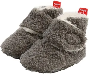 Infant Baby Cozy Fleece Booties Non Slip Soft Sock Shoes Toddler Newborn Boot Boys Girls Easy On Lightweight Boots