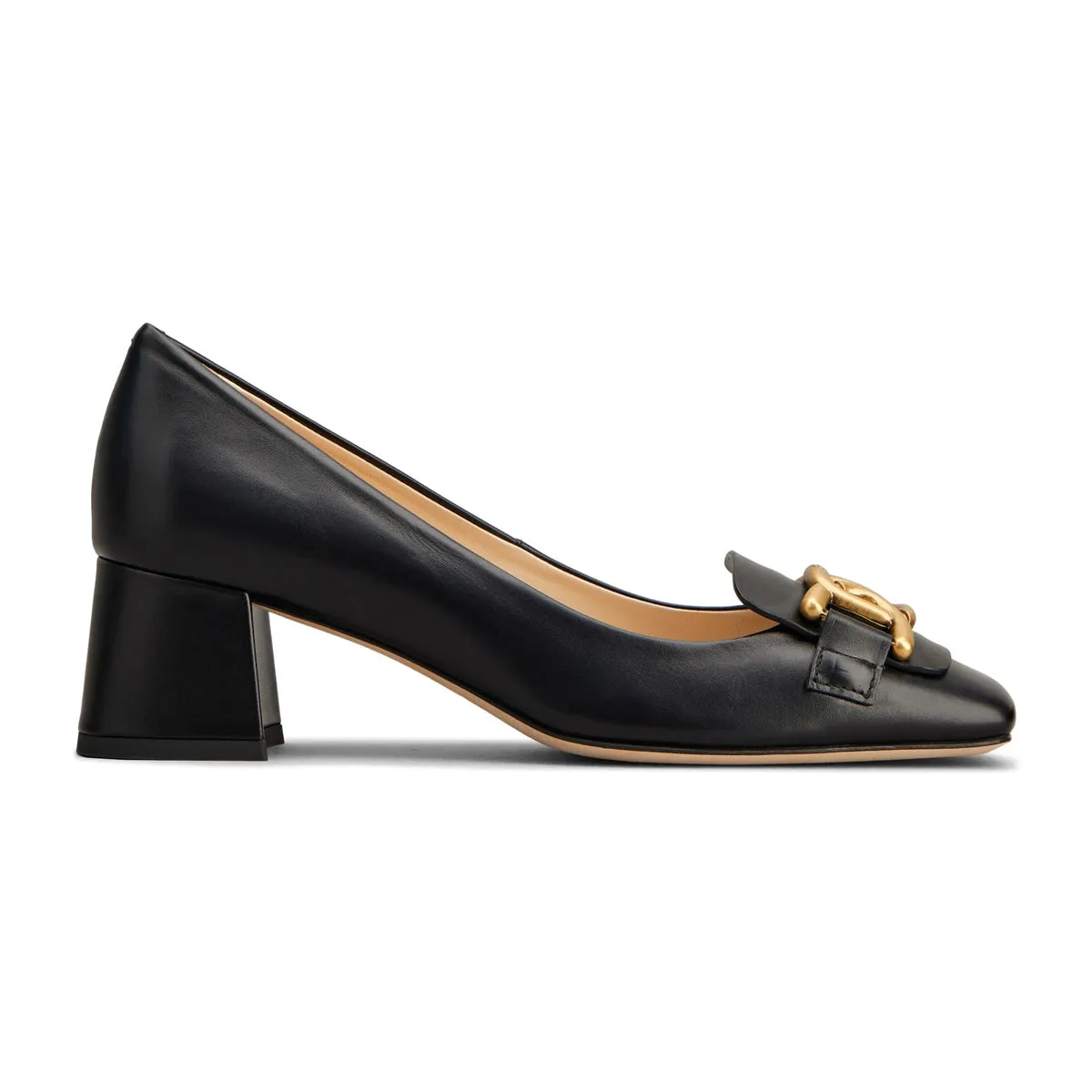 Kate Chain Block Heel Pumps
