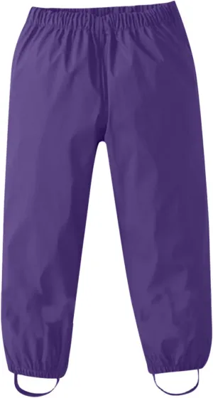 Kids Boys Toddler Girls Waterproof Rain Pant Reflective Lightweight Rainwear Rain Clothes Trousers Mud Romper Jumpsuit