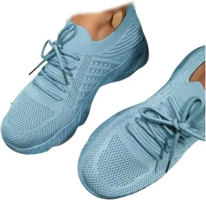 Ladmiple Tennis Shoes Womens Walking Running Lightweight Jogging Sneakers Non Slip Classic Casual Slip On Athletic Gym Shoes
