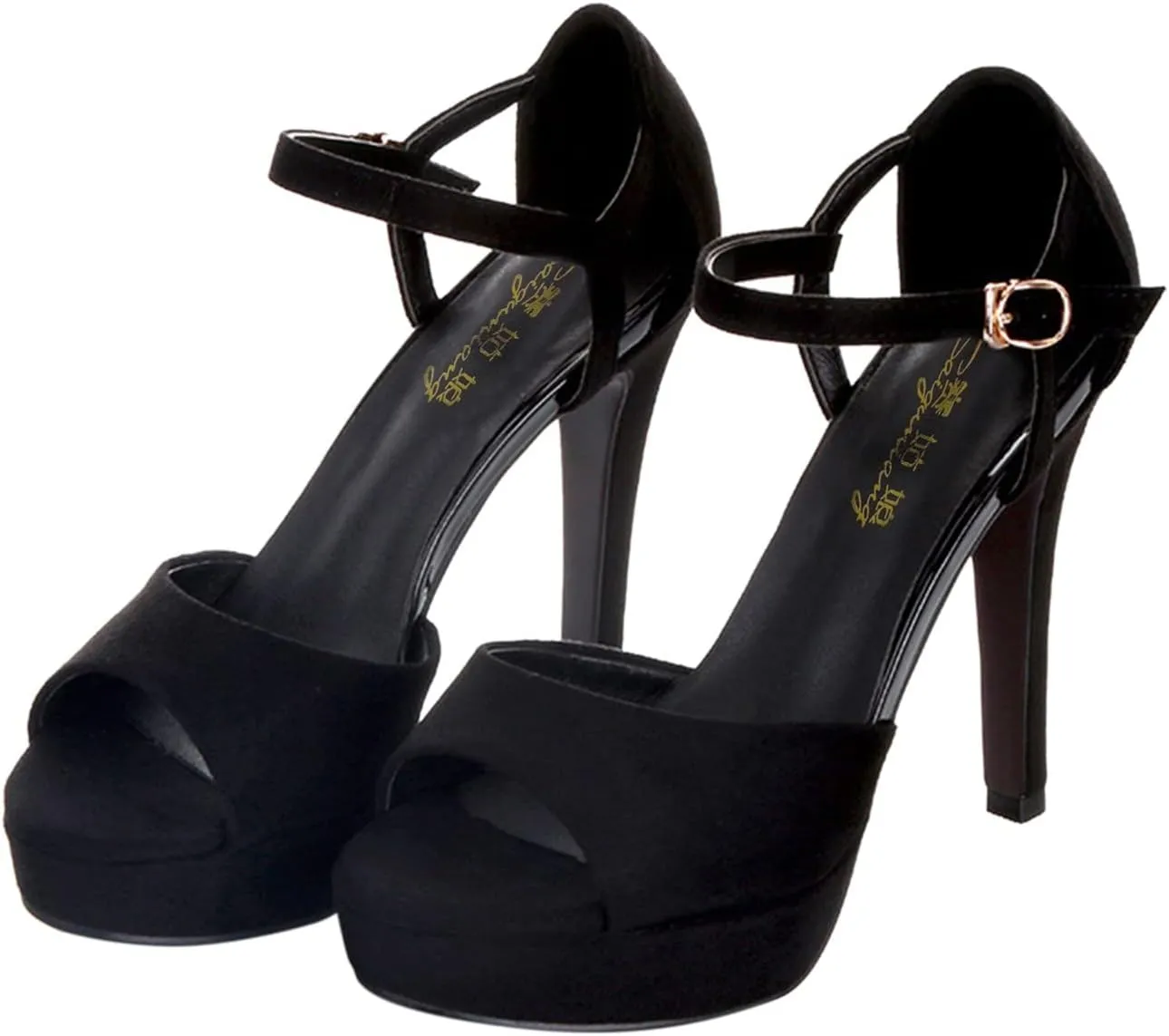 Leather High Heel Boots for Women Sexy Casua Lace-up Sandals Heels Breathable Women's Summer High Heel Shoes