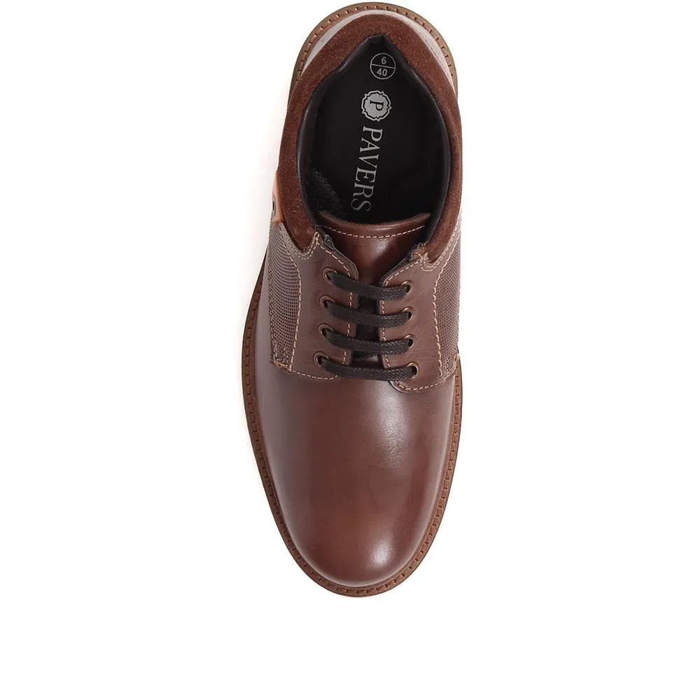 Leather Lace-Up Shoes - TEJ38017 / 324 279