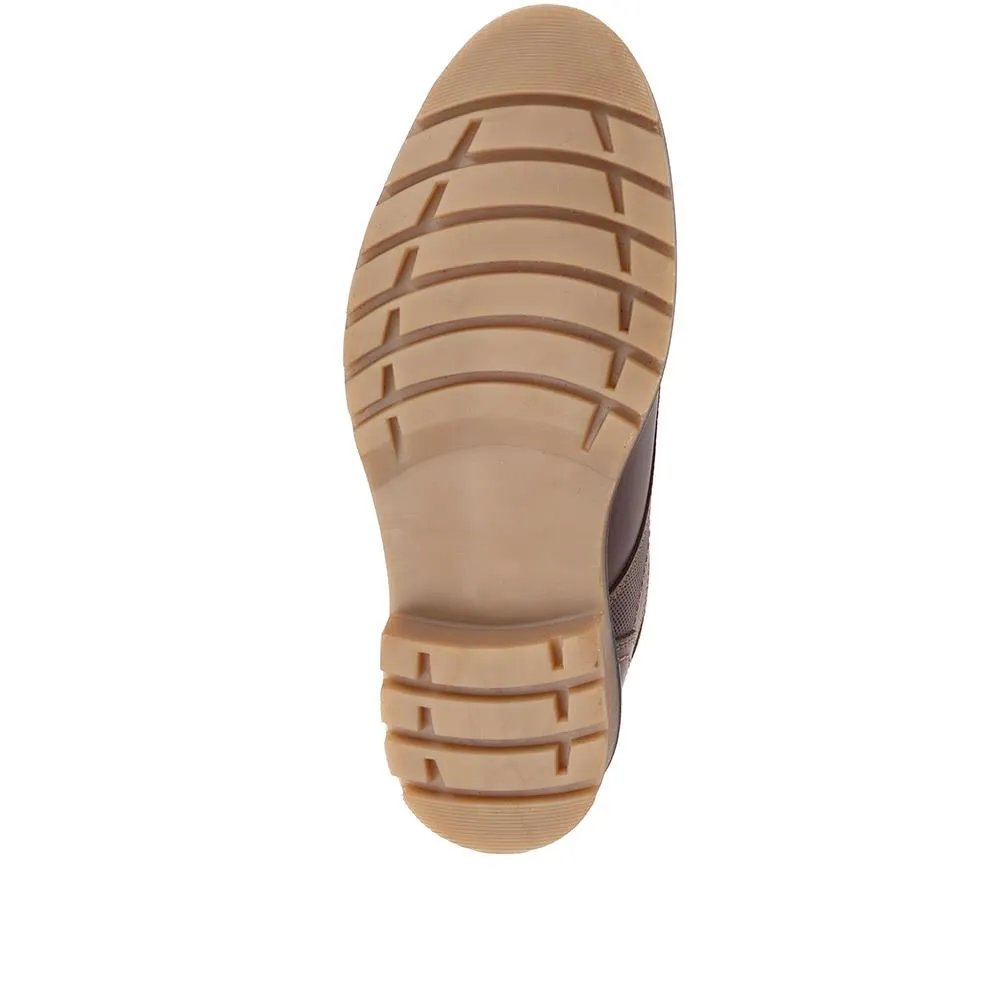 Leather Lace-Up Shoes - TEJ38017 / 324 279