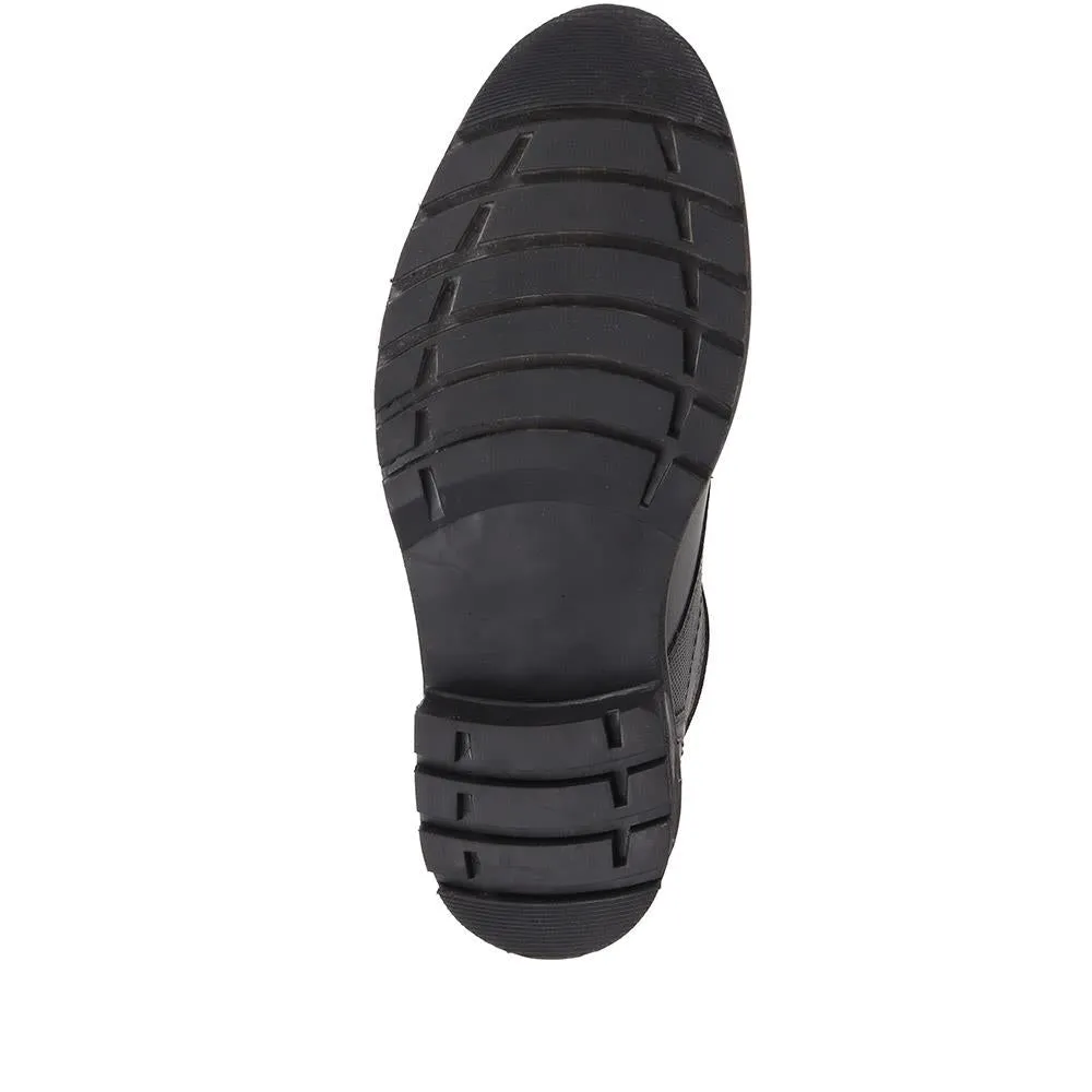Leather Lace-Up Shoes - TEJ38017 / 324 279