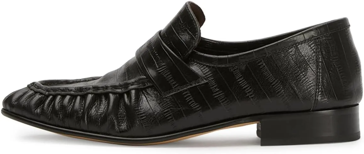 Leather Loafers Slip-On Dress Shoes ?C Classic Penny Loafers for Business, Casual, or Formal Wear