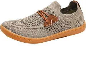 Men's Barefoot Shoes Slip-on Cross-Trainer Shoes Wide Toe Walking Running Sneakers Gym Workout Casual Sneakers