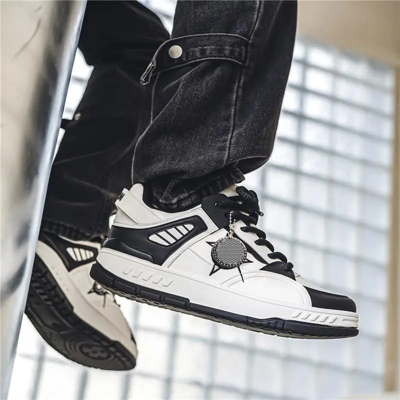 Men's Casual Shoe Classic Lace-Up Low Top Non Slip Fashion Comfortable Breathable Sneaker Men's Fashion Sneakers