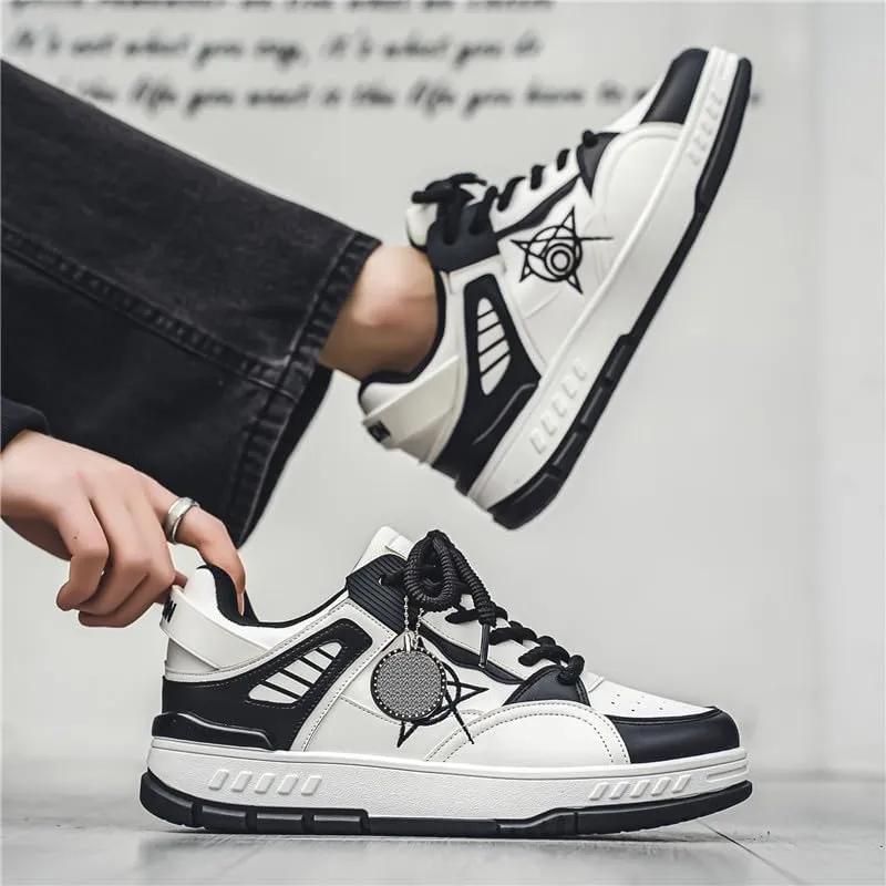 Men's Casual Shoe Classic Lace-Up Low Top Non Slip Fashion Comfortable Breathable Sneaker Men's Fashion Sneakers