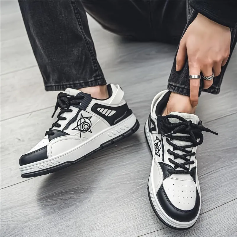 Men's Casual Shoe Classic Lace-Up Low Top Non Slip Fashion Comfortable Breathable Sneaker Men's Fashion Sneakers