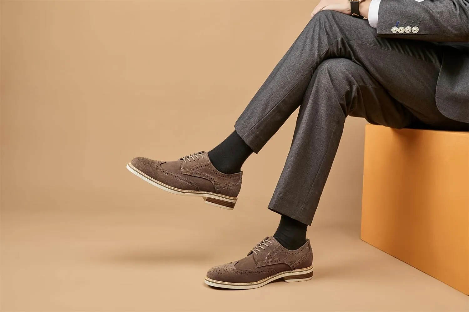 Men's Oxford Shoes Dress Shoes Men's Lightweight Lace-up Fashion Shoes