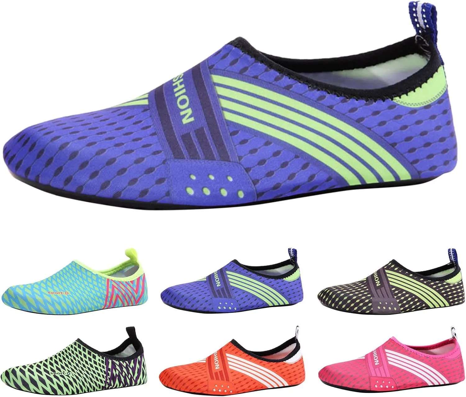 Mens Water Shoes Wide Feet Breathable Non Slip Athletic Water Shoes Barefoot Water Shoes Wide Width Women Barefoot Yoga Exercise Wear Sport Accessories for Boating Fishing Diving Surfing