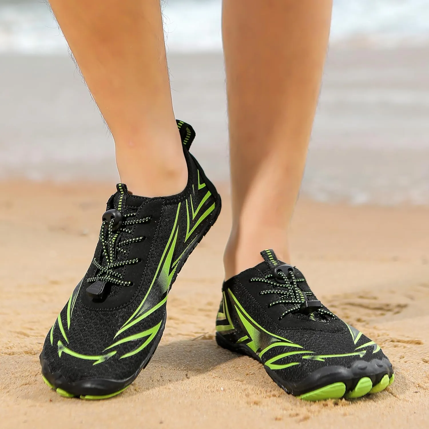 Men's Women's Barefoot Shoes Athletic Hiking Water Shoes Wide Toe Box Healthy & Non-Slip Breathable Barefoot Water Shoes Beach Pool Aqua Swim Surf Hiking Walking Shoes