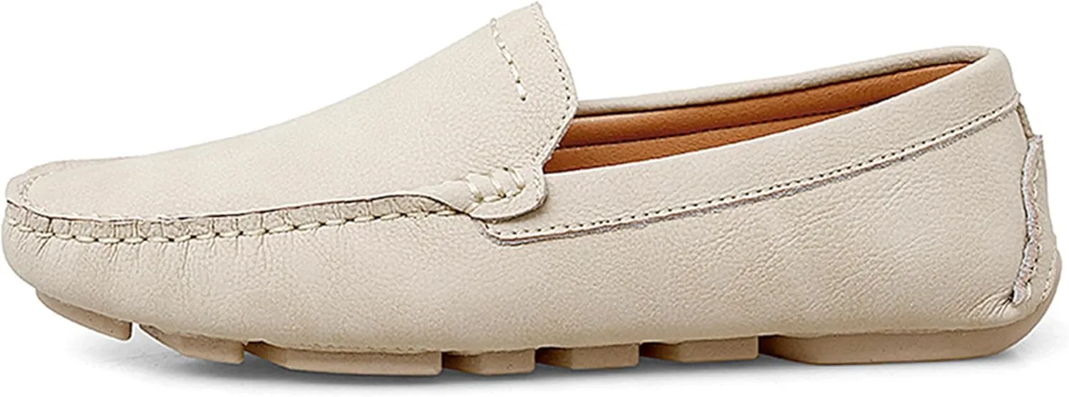 Minishion Boys Mens Comfortable Slip on Shoes Summer Penny Loafers Casual Shoes YY004