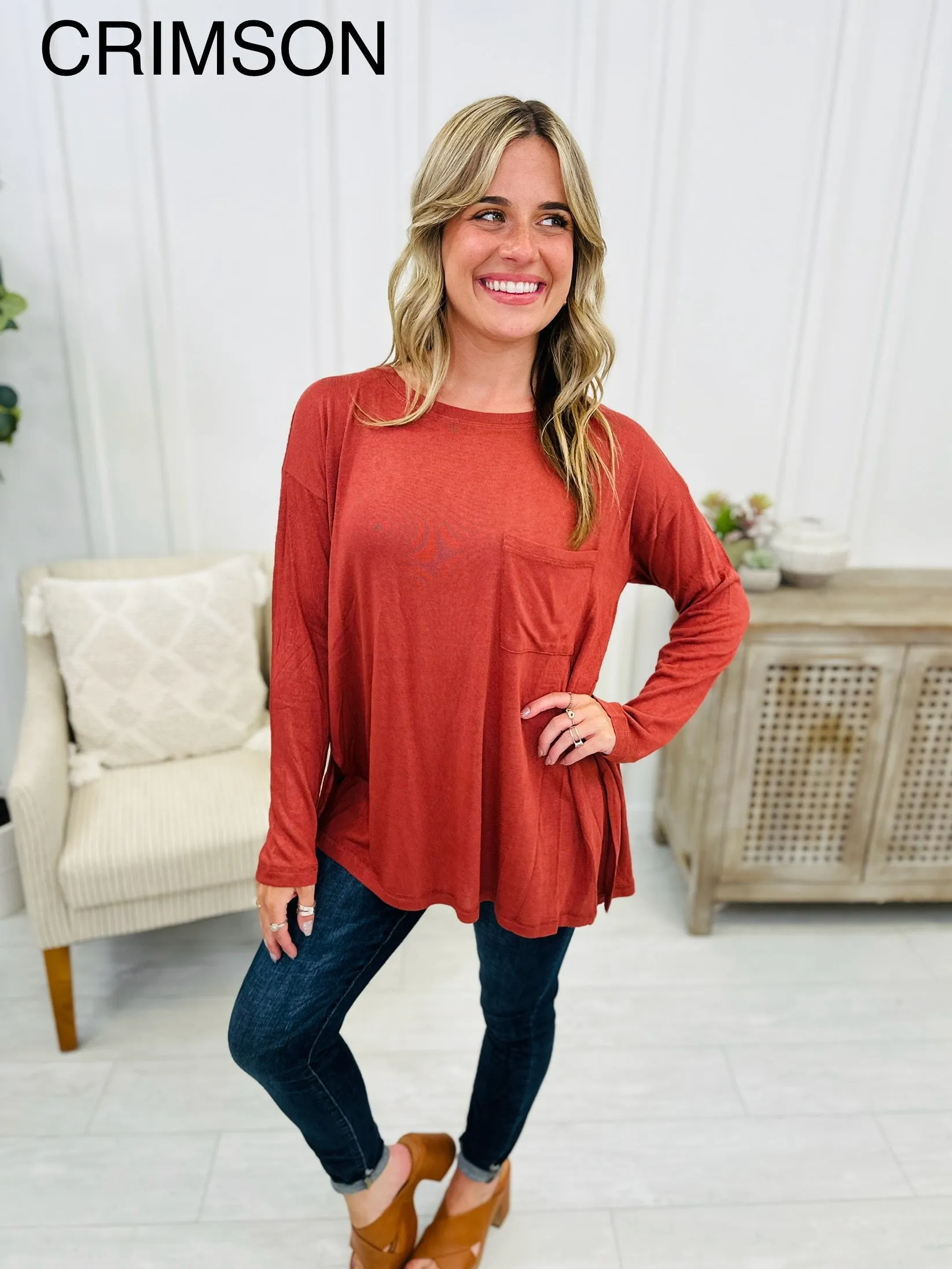 On The Fast Track To Love Top- Multiple Colors!