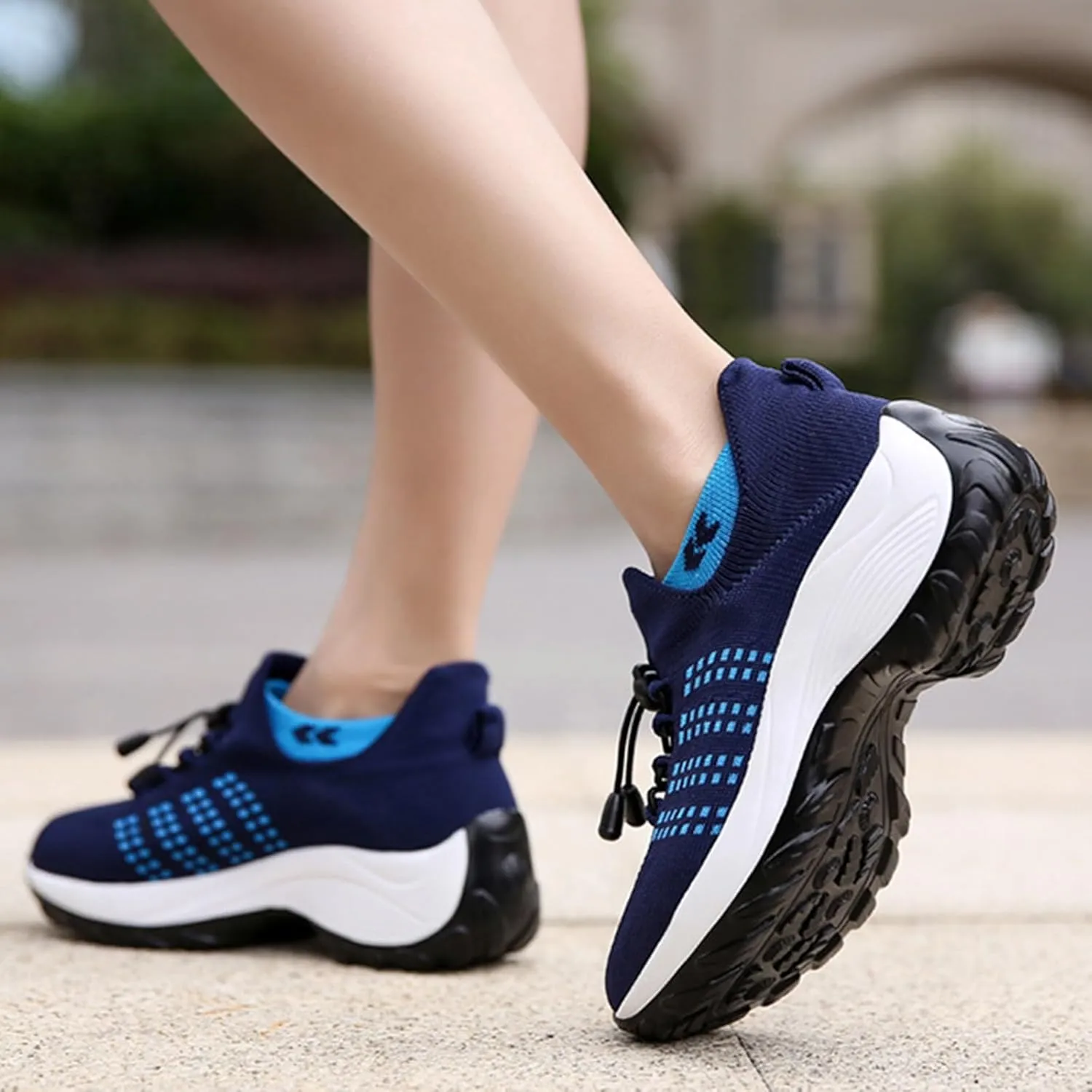 Ortho Stretch Cushion Shoes for Women Comfort Orthowear Shoes Breathable Mesh Sneakers Plantar Fasciitis Wear Shoes