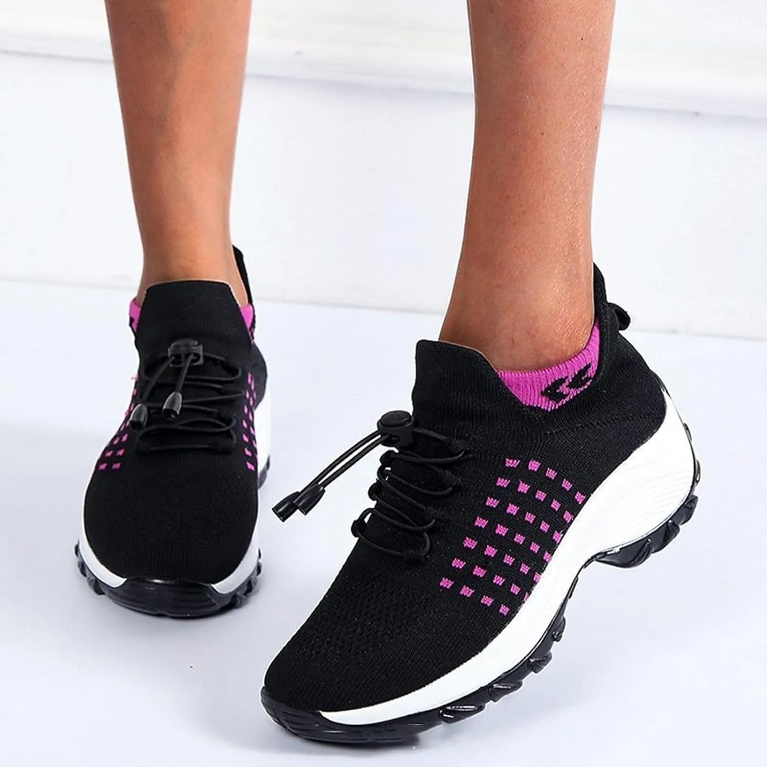 Ortho Stretch Cushion Shoes for Women Comfort Orthowear Shoes Breathable Mesh Sneakers Plantar Fasciitis Wear Shoes