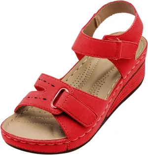 Orthopedic Sandals for Women Dressy Summer Comfortable Walking Sandals Arch Support Platform Sandals Casual Shoes
