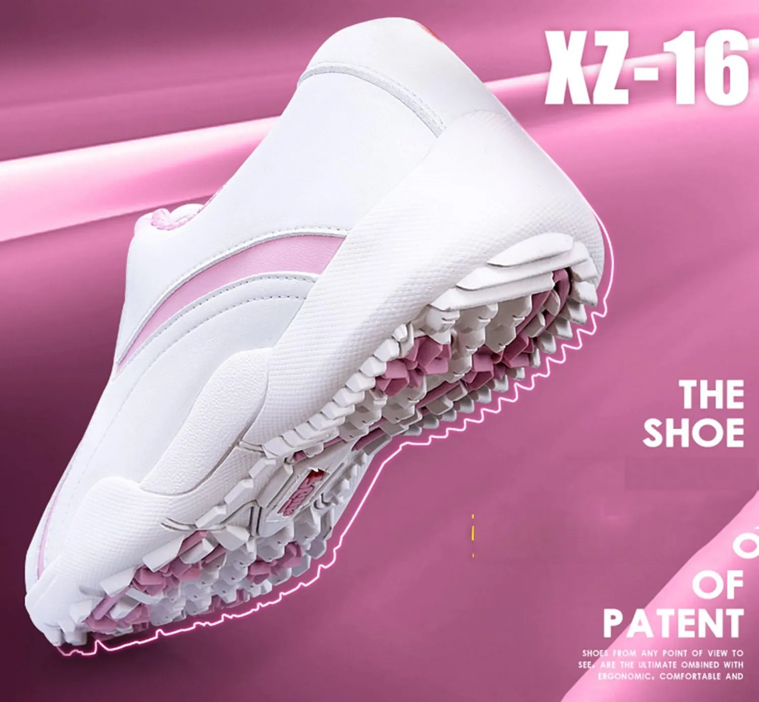 PGM Waterproof Spikeless Golf Shoes for Women