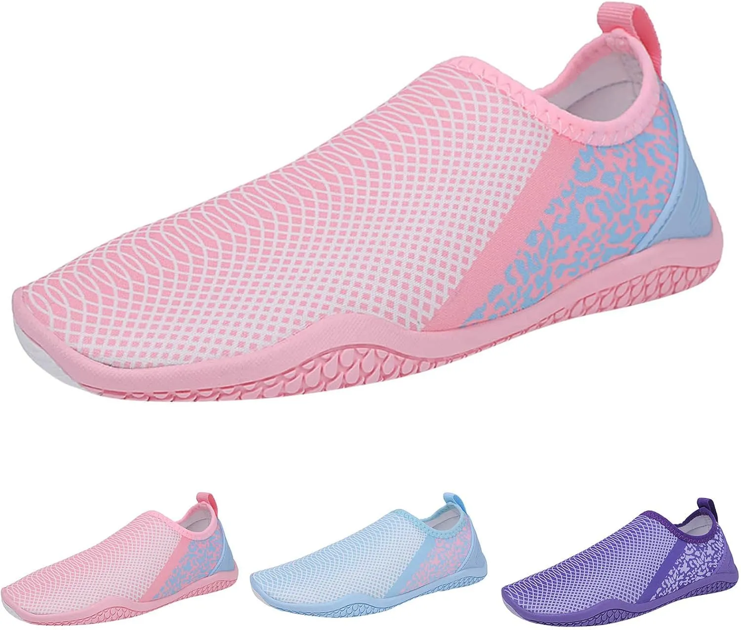Quick Dry Water Shoes Mens Womens Barefoot Aqua Socks Swim Beach Pool Shoes Lightweight Outdoor Sports Hiking Surf Yoga Footwear
