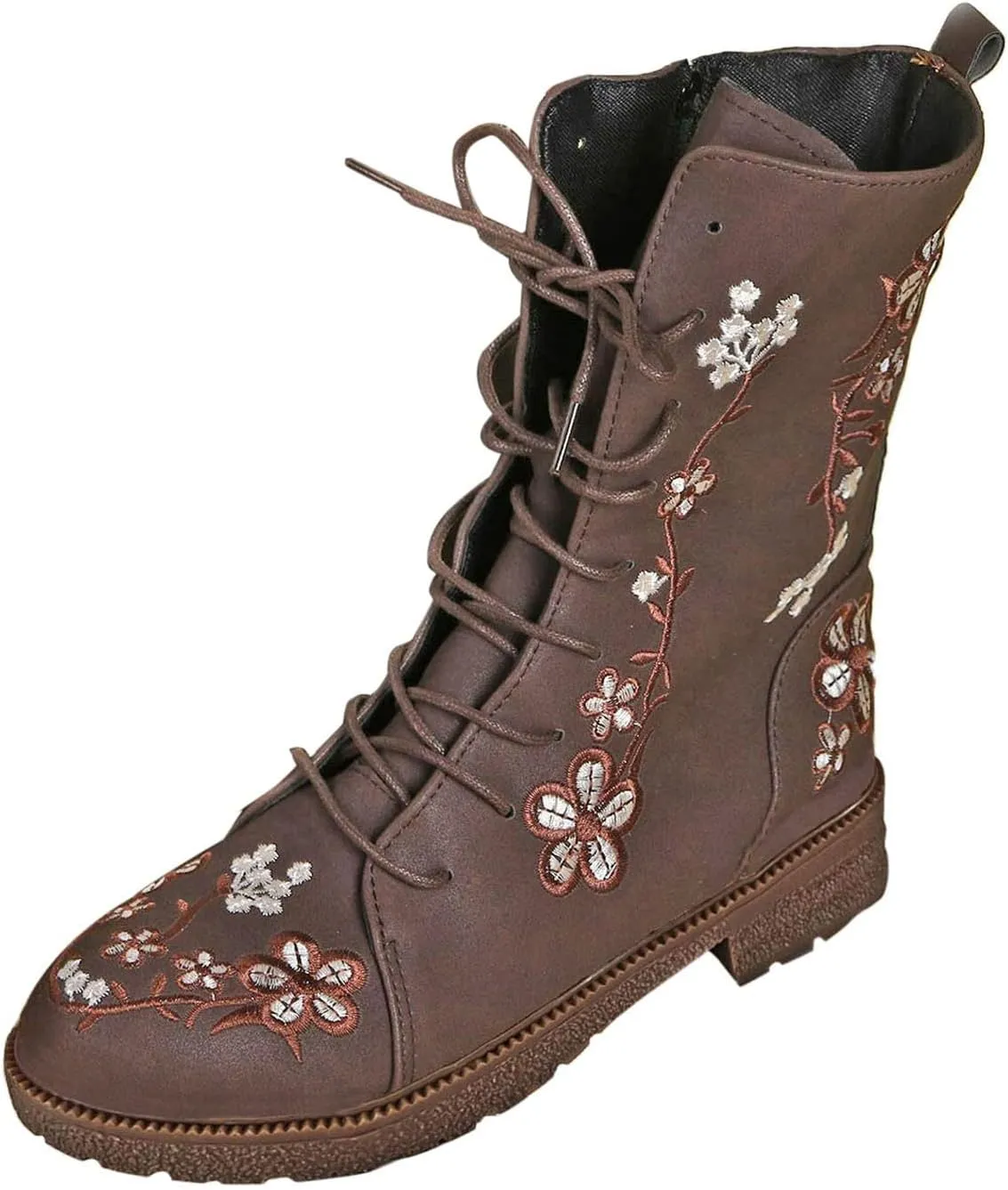 SBGMoSJ Leather Cowboy Boots Women Size 9 White Cowboy Boots Ladies Wide Calf Black Western Boots for Women Wide Calf Dress Boots for Women Suede Black Knee High Cowboy Boots for Women Wide Calf