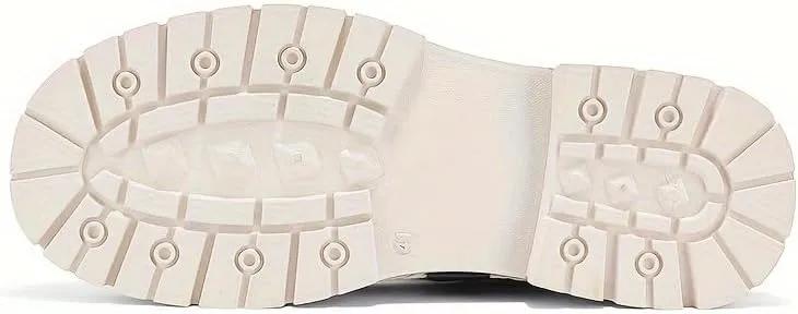 Stylish windproof men's motorcycle boots, winter snow boots and work boots for outdoor activities