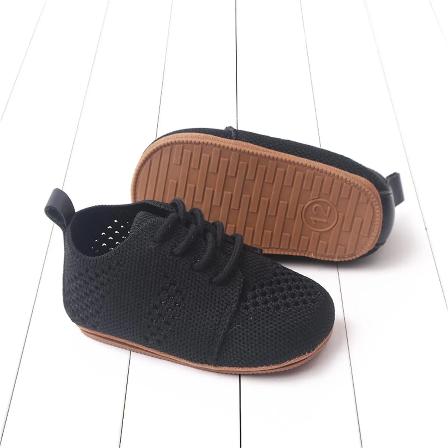 Toddler Baby Hollow Mesh First-Walking Trainers Shoes Infant Boys Girls Lightweight Non Slip Floor Sports Sneakers