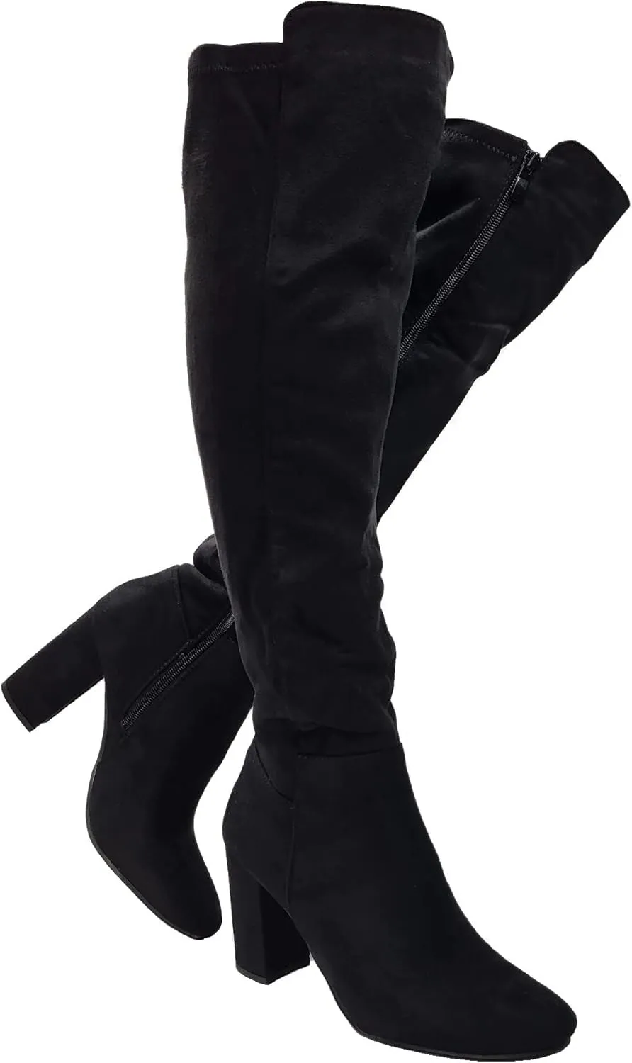 TOP Moda Womens Classy High Heel Knee High Boots