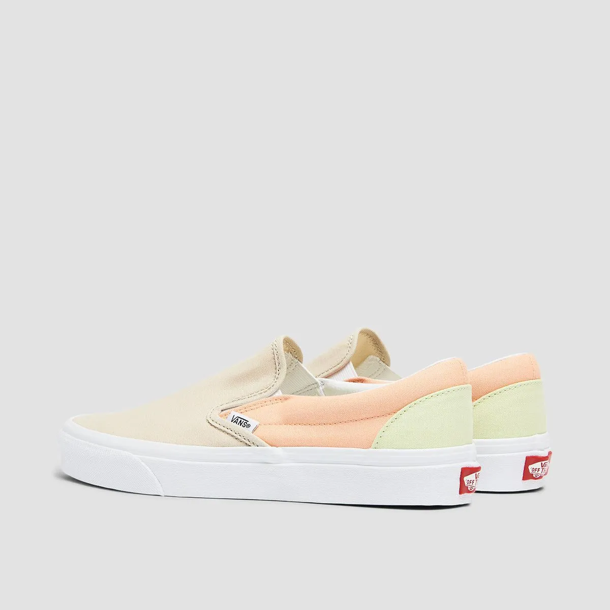 Vans Classic Slip-On Shoes - Multi/Oatmeal