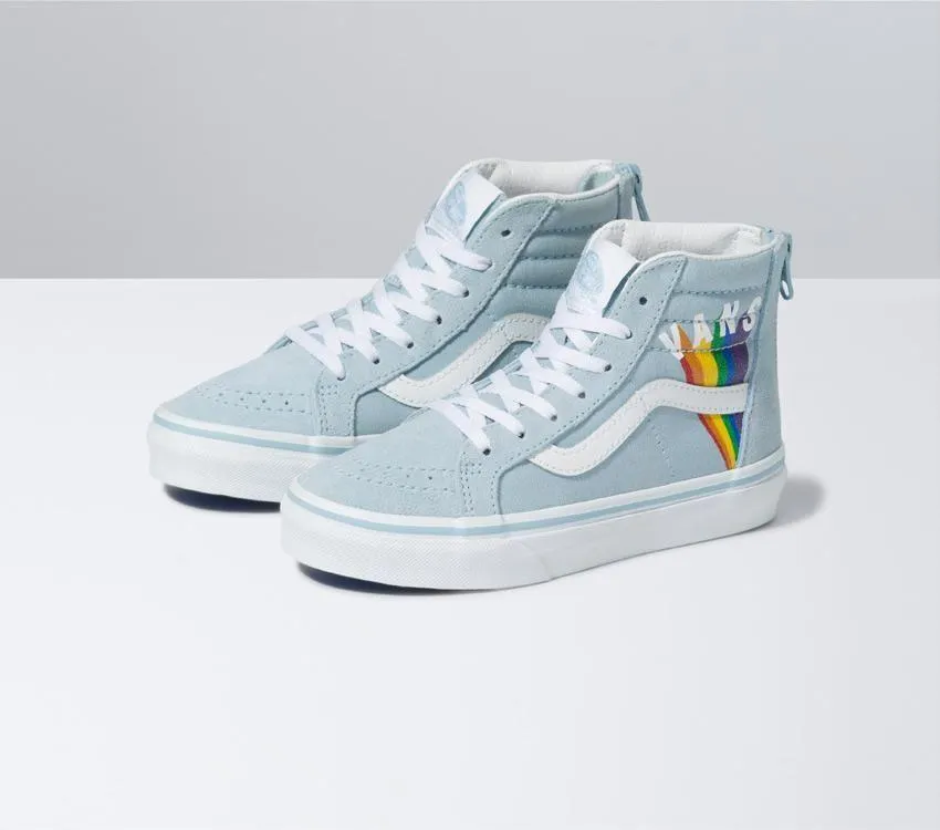 Vans SK8-Hi Zip  Youth - Rainbow