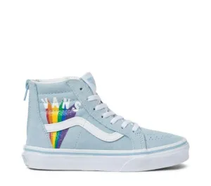 Vans SK8-Hi Zip  Youth - Rainbow