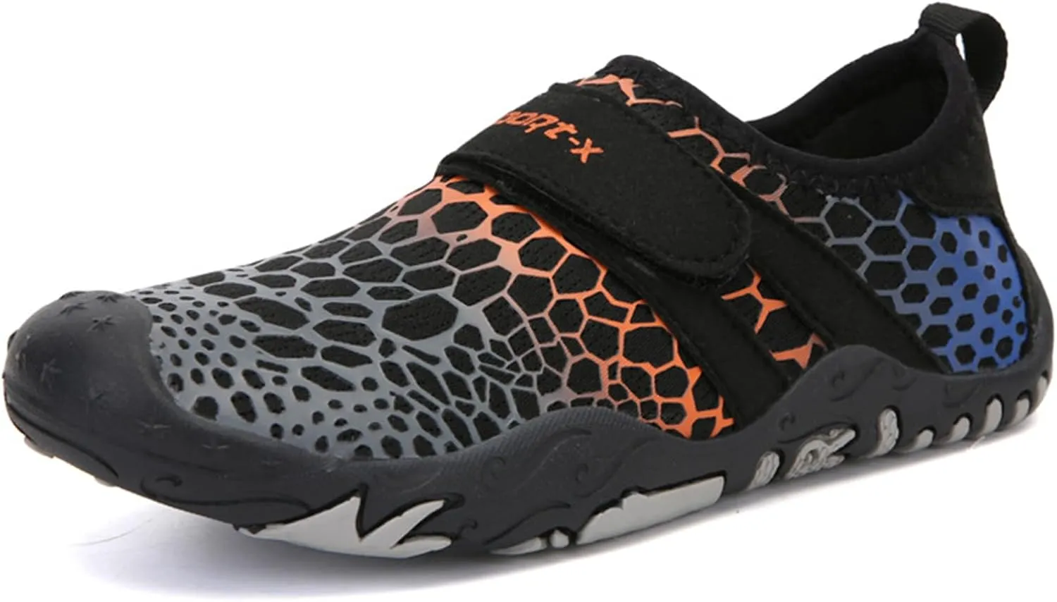Water Shoes for Kids Boys Girls Athletic Non Slip Barefoot Shoes Lightweight Breathable Quick Dry Water Shoes Unisex Fashion Printed Hiking Footwear for Running Swimming Surfing Camping Climbing